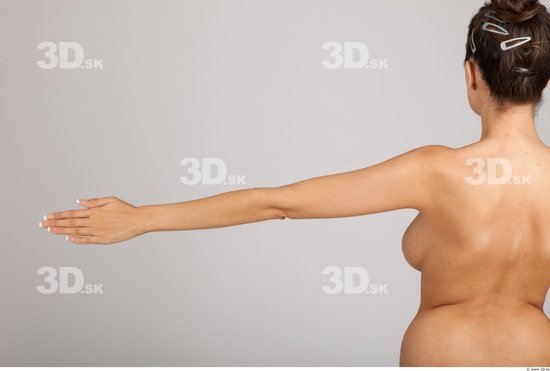 Whole Body Woman Nude Slim Studio photo references