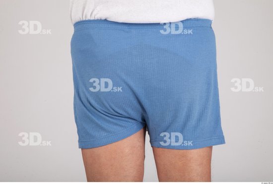 Whole Body Bottom Man Underwear Formal Shorts Average Studio photo references