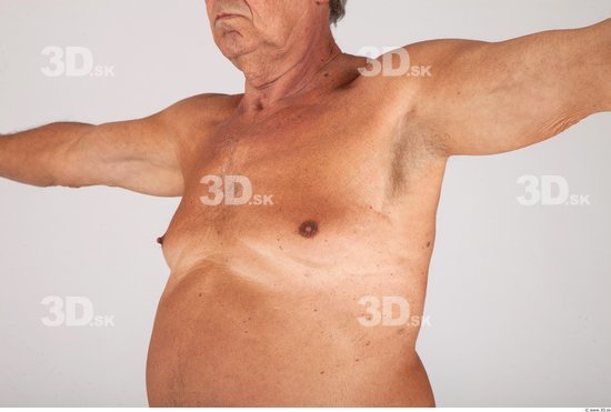 Chest Whole Body Man Nude Formal Average Studio photo references