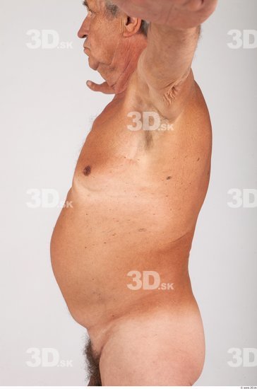 Upper Body Whole Body Man Nude Formal Average Studio photo references