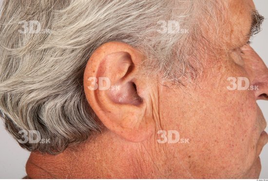 Ear Whole Body Man Formal Average Wrinkles Studio photo references