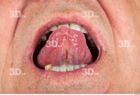 Whole Body Tongue Man Formal Average Studio photo references