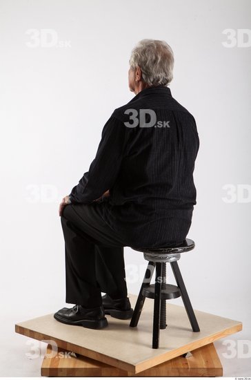 Whole Body Man Artistic poses White Formal Average Wrinkles