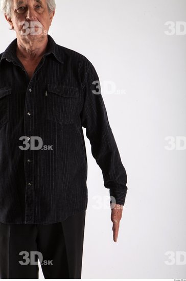 Arm Man Animation references White Formal Shirt Average Wrinkles