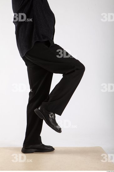 Leg Man Animation references White Formal Trousers Average Wrinkles