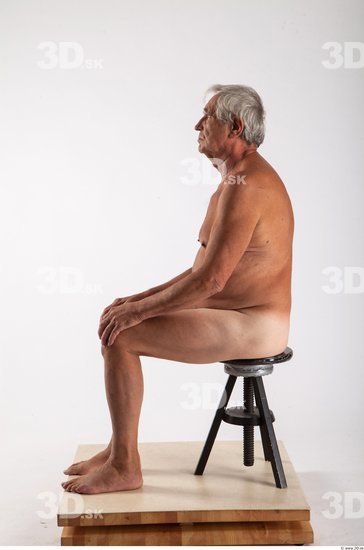 Whole Body Man Artistic poses White Nude Average Wrinkles