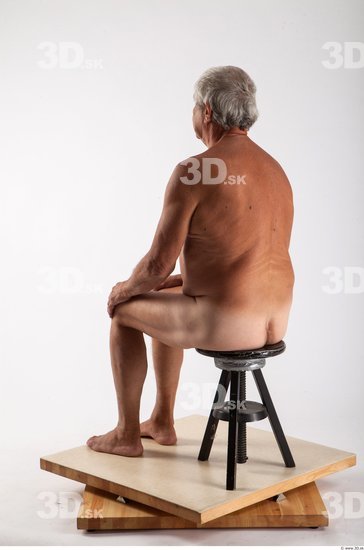 Whole Body Man Artistic poses White Nude Average Wrinkles