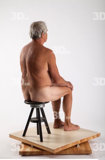 Whole Body Man Artistic poses White Nude Average Wrinkles