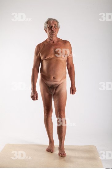 Whole Body Man Animation references White Nude Average Wrinkles