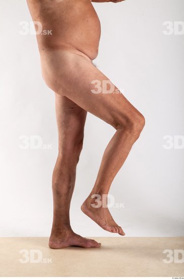 Leg Man Animation references White Nude Average Wrinkles