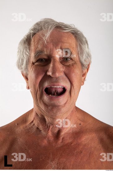 Head Phonemes Man White Average Wrinkles