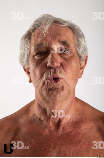 Head Phonemes Man White Average Wrinkles