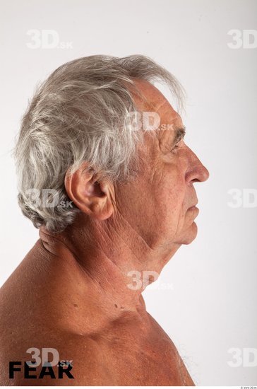 Head Emotions Man Animation references White Average Wrinkles