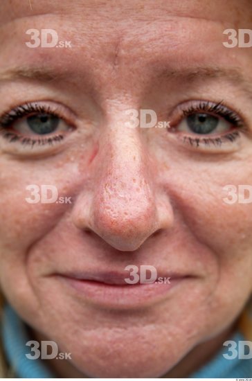 Nose Man Woman Casual Average Wrinkles Street photo references