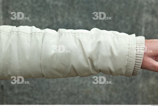 Forearm Woman Casual Coat Average Street photo references