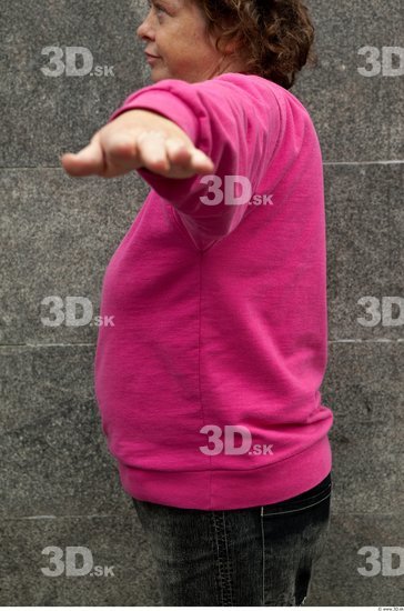 Upper Body Woman Casual Sweater Average Street photo references