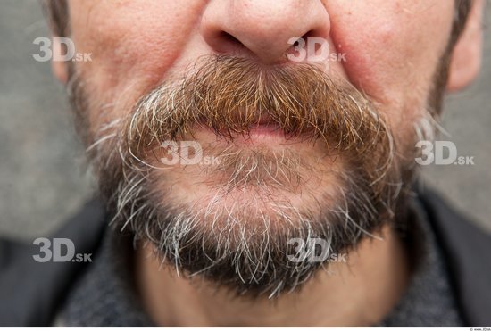 Mouth Man Casual Average Bearded Street photo references