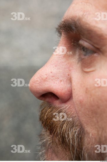 Nose Woman Casual Average Bearded Street photo references