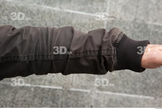 Forearm Man Casual Coat Average Street photo references