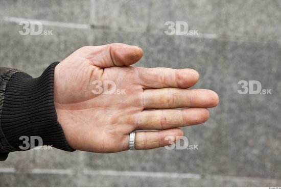 Hand Man Casual Coat Average Street photo references