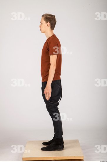 Whole Body Man Animation references Casual Slim Studio photo references