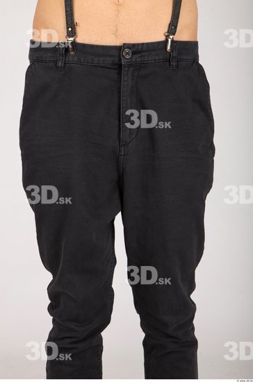 Thigh Whole Body Man Casual Trousers Slim Studio photo references