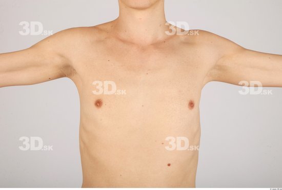 Chest Whole Body Man Nude Casual Slim Studio photo references