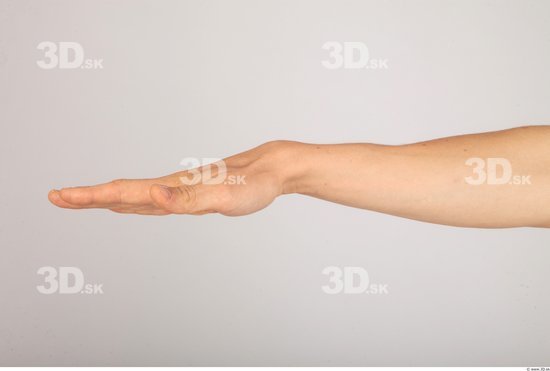 Hand Whole Body Man Casual Slim Studio photo references