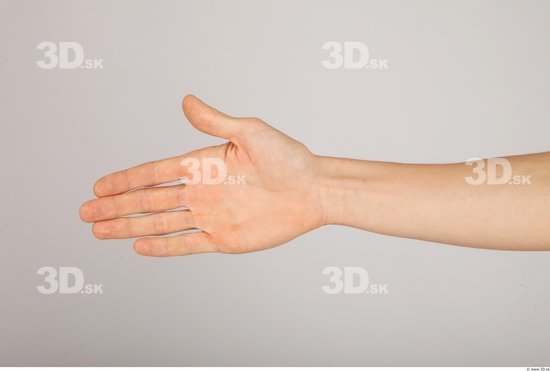 Hand Whole Body Man Casual Slim Studio photo references