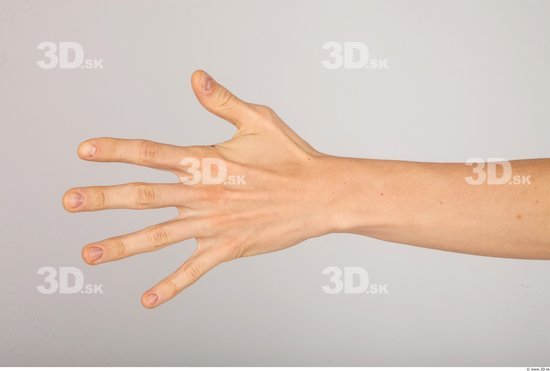 Hand Whole Body Man Casual Slim Studio photo references