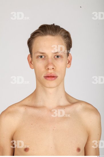 Whole Body Head Man Animation references Casual Slim Studio photo references