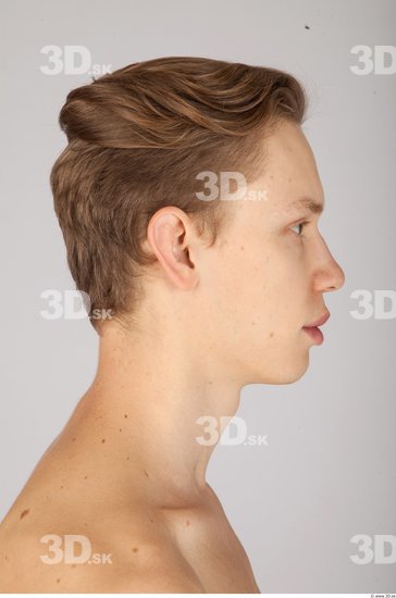 Whole Body Head Man Animation references Casual Slim Studio photo references