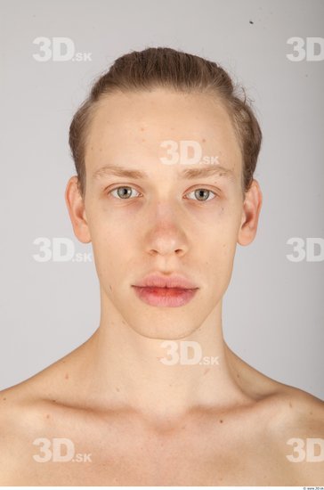 Whole Body Head Man Animation references Casual Slim Studio photo references