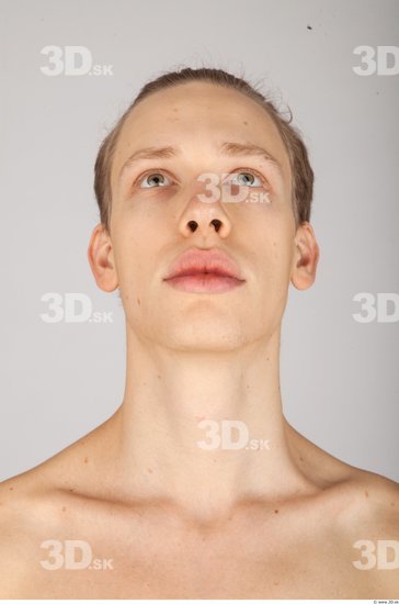 Whole Body Head Man Animation references Casual Slim Studio photo references