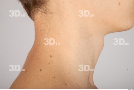 Neck Whole Body Man Nude Casual Slim Studio photo references