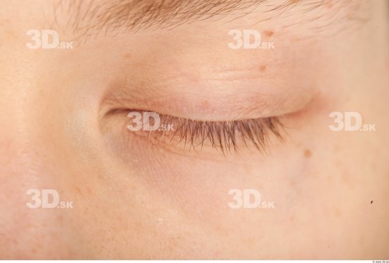 Eye Whole Body Man Casual Slim Studio photo references