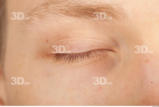 Eye Whole Body Man Casual Slim Studio photo references