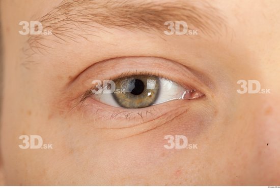 Eye Whole Body Man Casual Slim Studio photo references