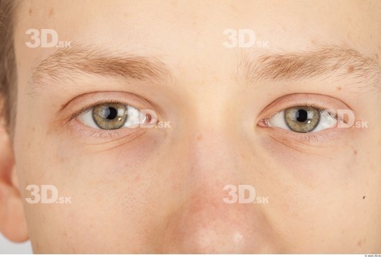 Eye Whole Body Man Casual Slim Studio photo references