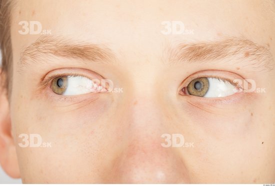 Eye Whole Body Man Casual Slim Studio photo references