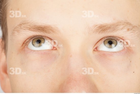 Eye Whole Body Man Casual Slim Studio photo references