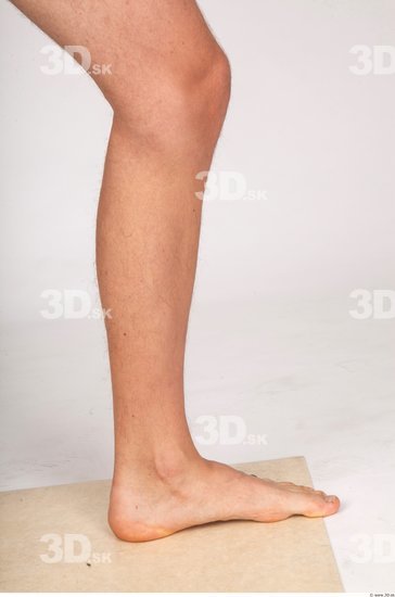 Leg Whole Body Man Nude Casual Slim Studio photo references