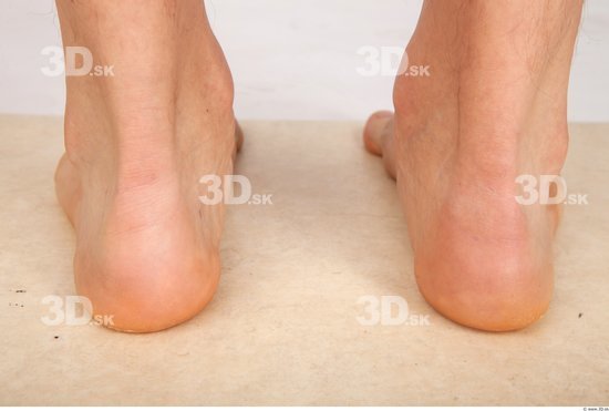 Foot Whole Body Man Nude Casual Slim Studio photo references