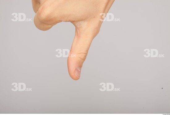 Fingers Whole Body Man Casual Slim Studio photo references