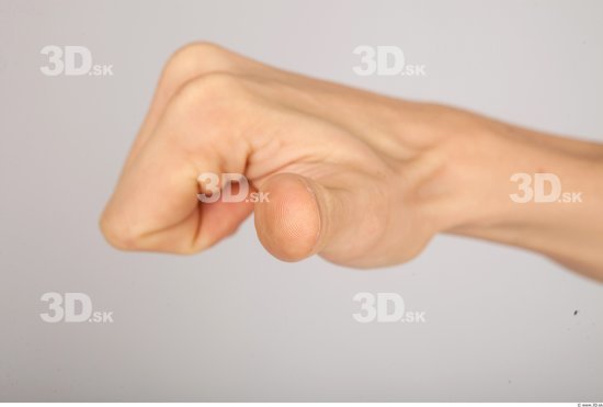 Fingers Whole Body Man Casual Slim Studio photo references