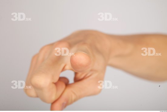 Fingers Whole Body Man Casual Slim Studio photo references