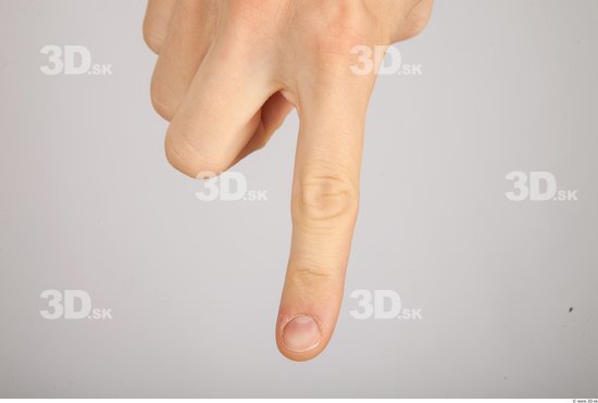 Fingers Whole Body Man Casual Slim Studio photo references