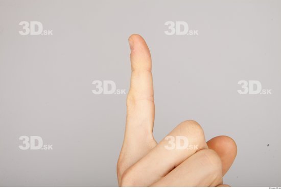 Fingers Whole Body Man Casual Slim Studio photo references