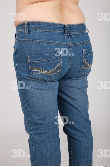 Thigh Whole Body Woman Casual Jeans Average Studio photo references