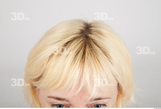 Hair Woman White Average